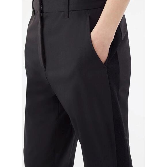 3.1 Phillip Lim Women's Navy Blue Tapered Wool Dress Pant Jogger, Size 4, EUC - Picture 3 of 10